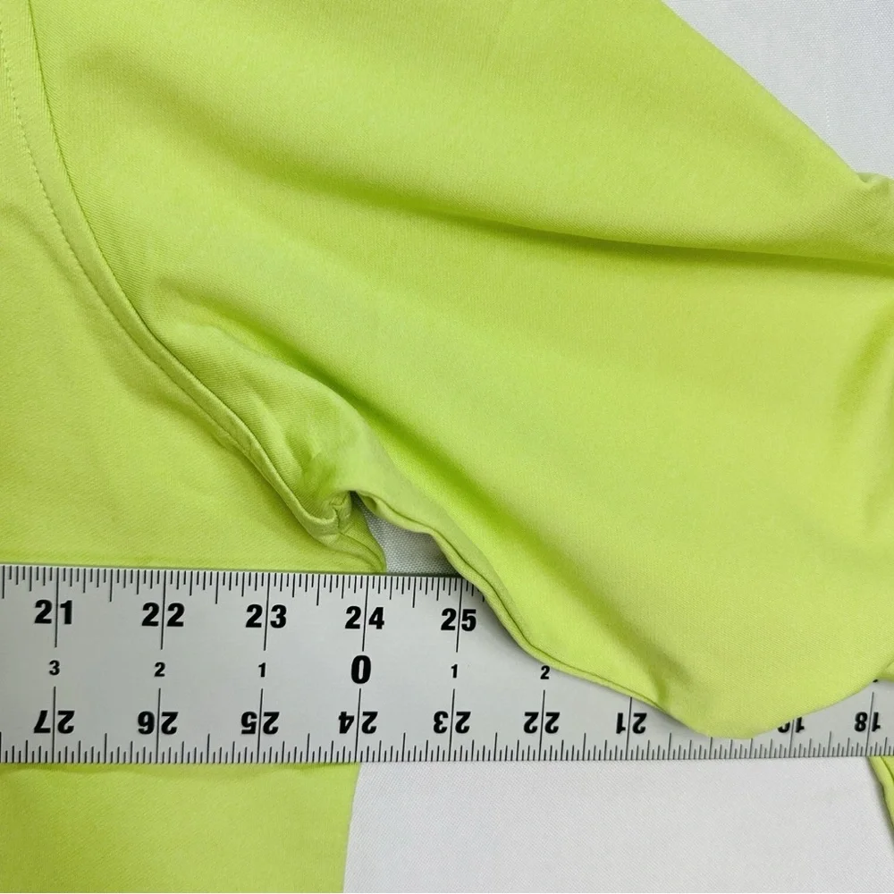 Peter Millar Lime Green Quarter-Zip Top large NWT - Picture 11 of 11
